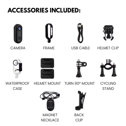 SnapCam™ - 4K Thumb Action Camera